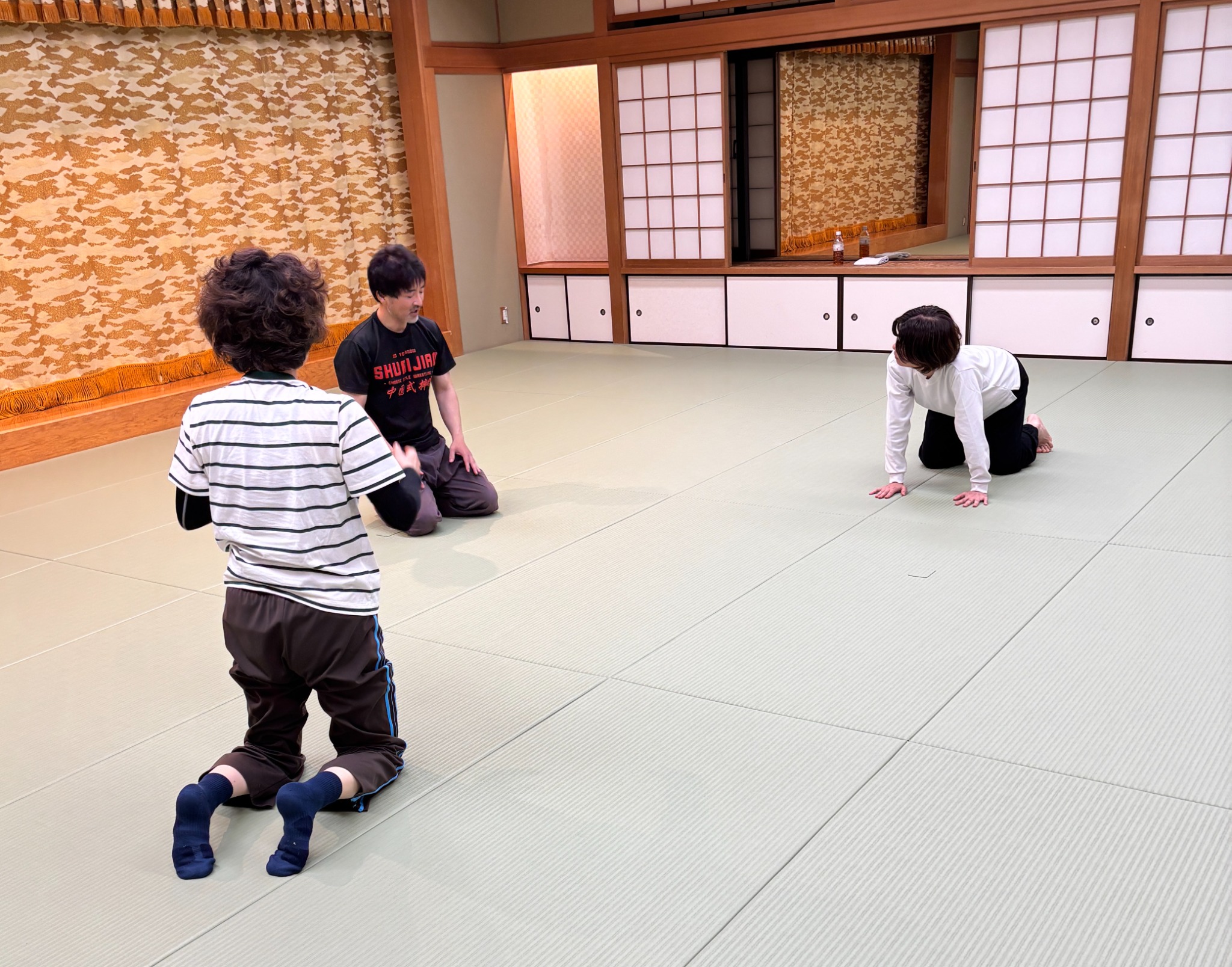 基礎練習の様子1
